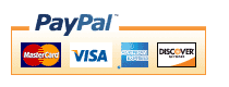 Pay with PayPal - Mastercard, Visa, American Express